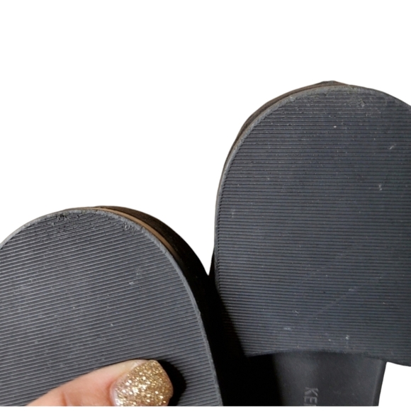 Kenneth Cole Black Leather/Suede Camelia X Loafer - Picture 6 of 7